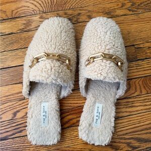 Rag & Bone Essex Sherpa Slip on Mule